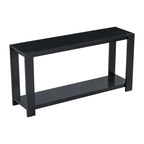 Distinctive Minimalist Entryway Console Table with Bottom Shelf