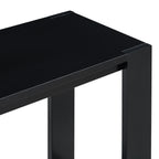 Distinctive Minimalist Entryway Console Table with Bottom Shelf