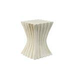 Elegant Accent Archaistic Wavy End Table