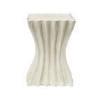 Elegant Accent Archaistic Wavy End Table
