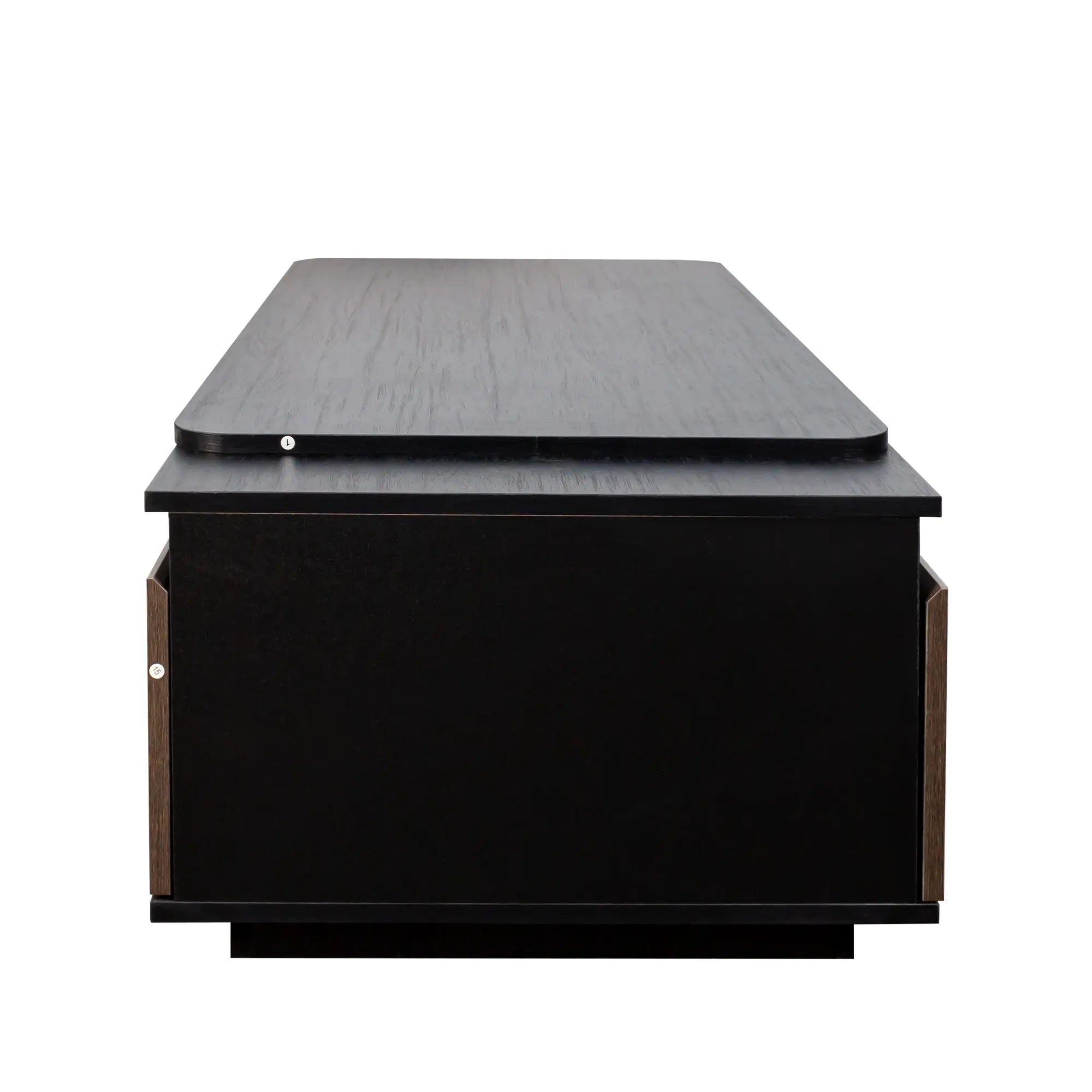 Extendable Rectangular Coffee Table With 2 Storage Drawers