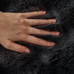 Faux Fur Bubble Throw Pillow Cover