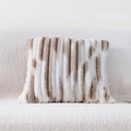 Faux Fur Shaggy Throw Pillow Cover