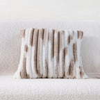 Faux Fur Shaggy Throw Pillow Cover