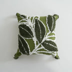 Forest Leaves Throw Pillow Cover