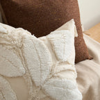 Forest Leaves Throw Pillow Cover