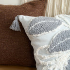 Forest Leaves Throw Pillow Cover