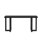 Geometric Console Table with Solid Pine Legs