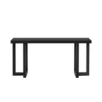 Geometric Console Table with Solid Pine Legs