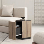 Hexagonal Retro Mid Century Modern Coffee Table Side Table Set
