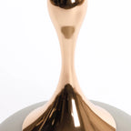 Mermaid Tail Round Metal End Table