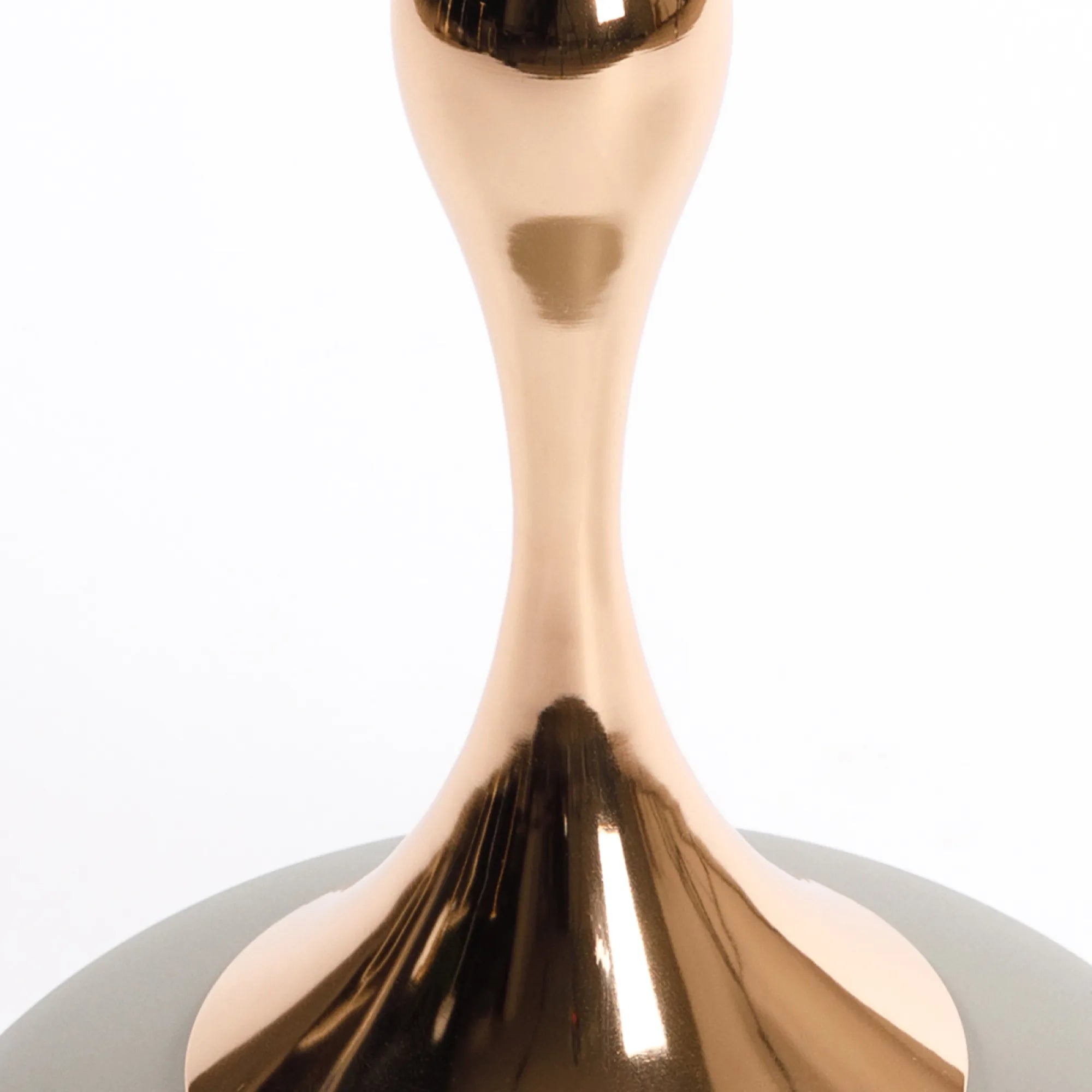 Mermaid Tail Round Metal End Table