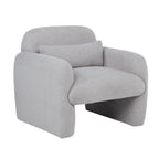 Minimalist Style Teddy Fleece Armchair, Accent Chair