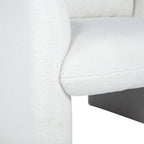Minimalist Style Teddy Fleece Armchair, Accent Chair