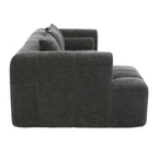 Modern 101” Modular Compressed Sofa with Deep Seats