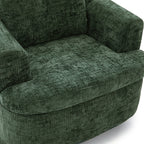 Modern 360° Swivel Barrel Accent Chair