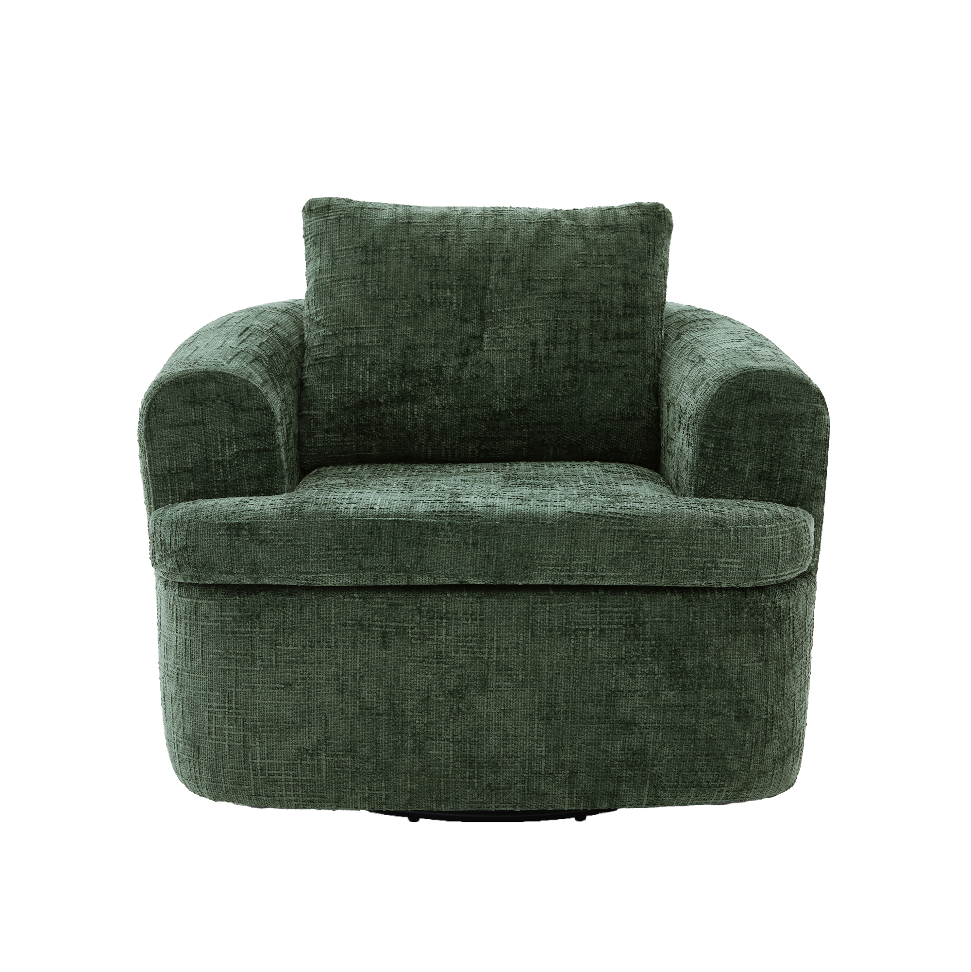 Modern 360° Swivel Barrel Accent Chair