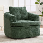 Modern 360° Swivel Barrel Accent Chair