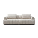 Modern 4-Seater Velvet Sectional Sofa