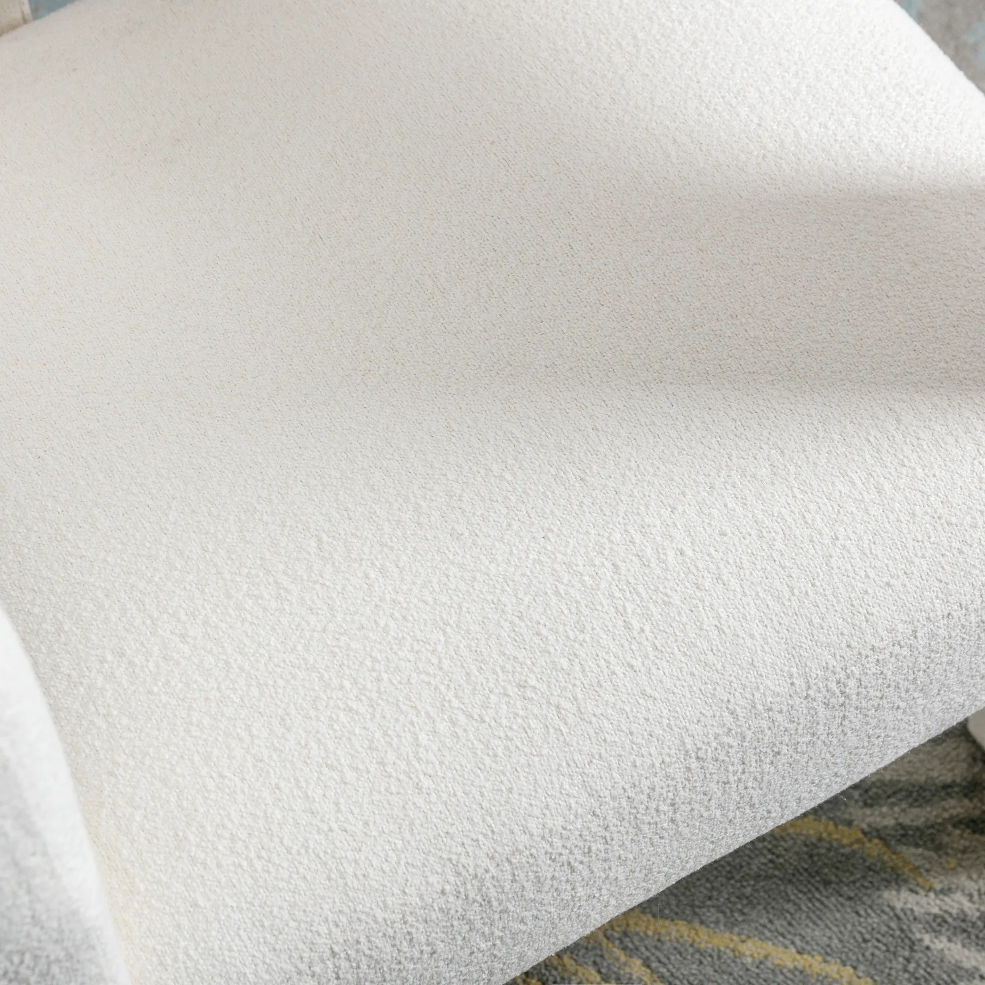 Modern Comfortable Fabric Accent Chair