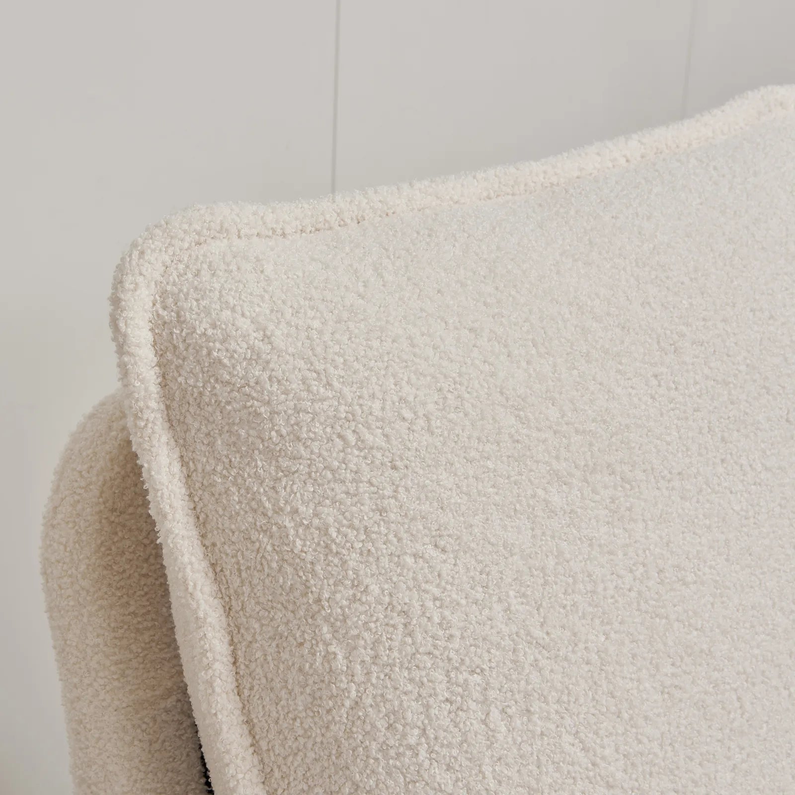 Modern Comfortable Sherpa Accent Chair, Armchair