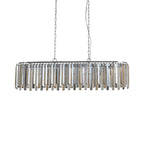 Modern Oval Crystal Ceiling Chandelier