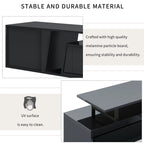 Modern Extendable TV Stand with Drawers and Cabinet