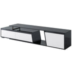 Modern Extendable TV Stand with Drawers and Cabinet