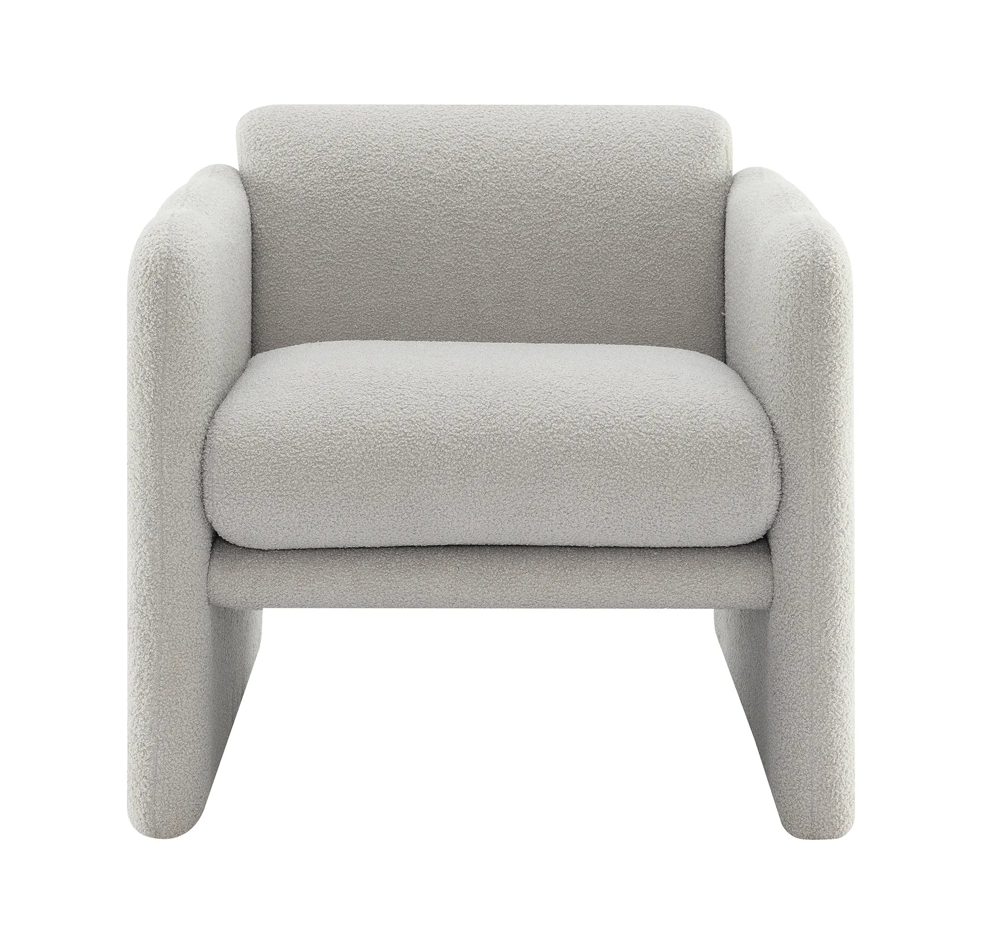 Modern Fabric Upholstered Leisure Comfy Arm Chair