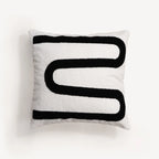 Modern Geometric Line Throw Pillow Cover