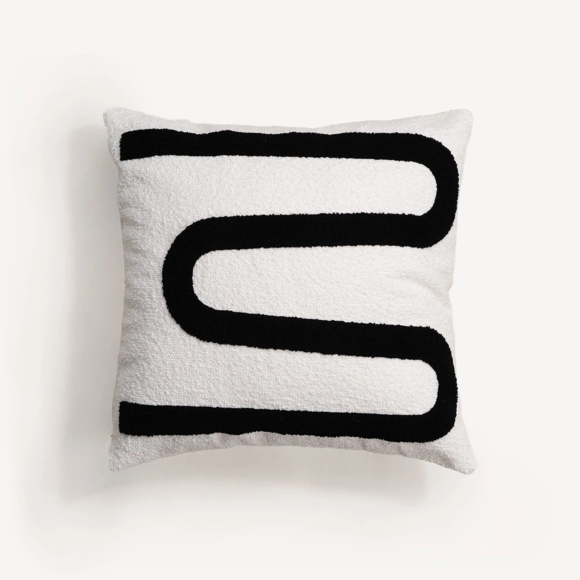 Modern Geometric Line Throw Pillow Cover