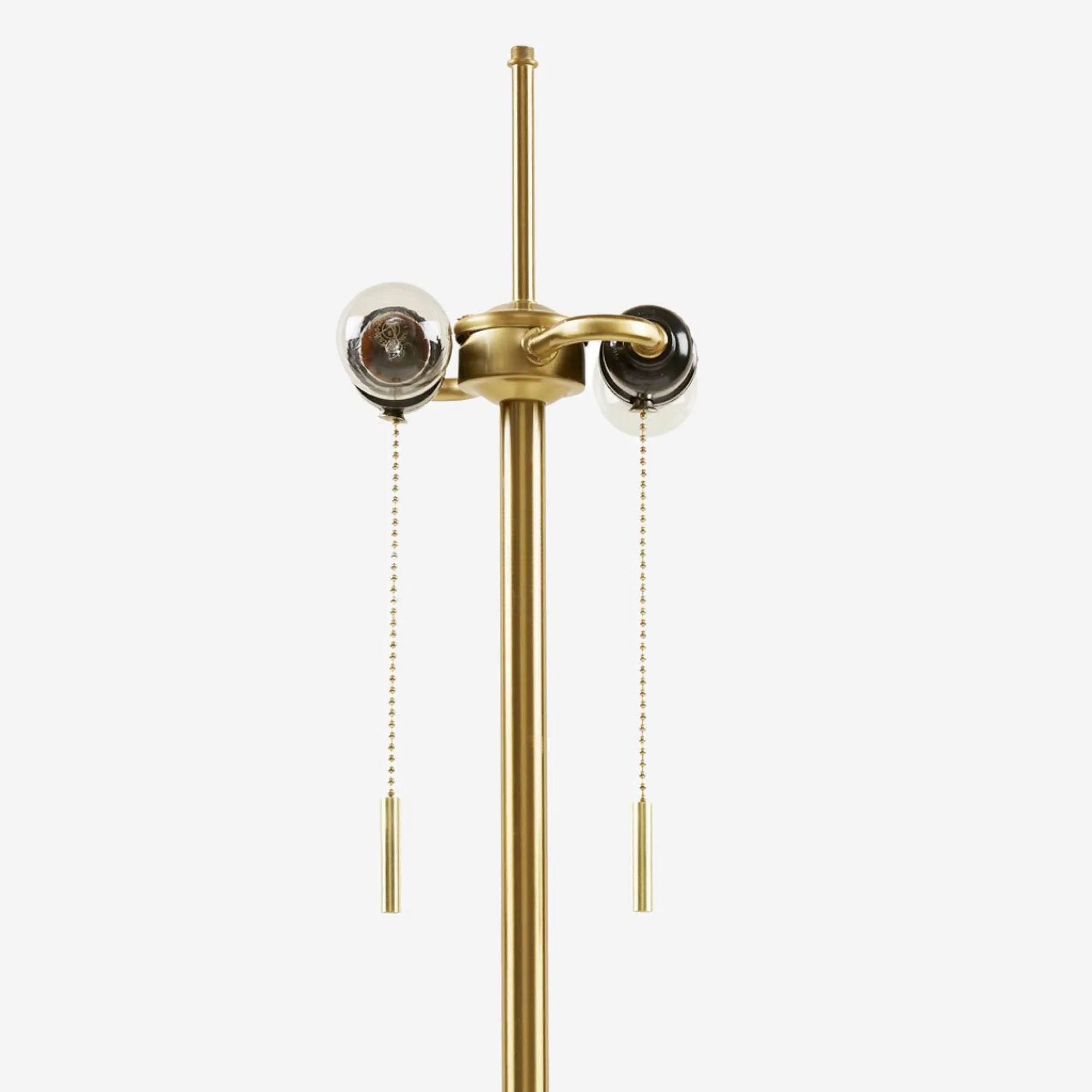 Modern Gold Iron Floor Lamp with Faux Marble Base