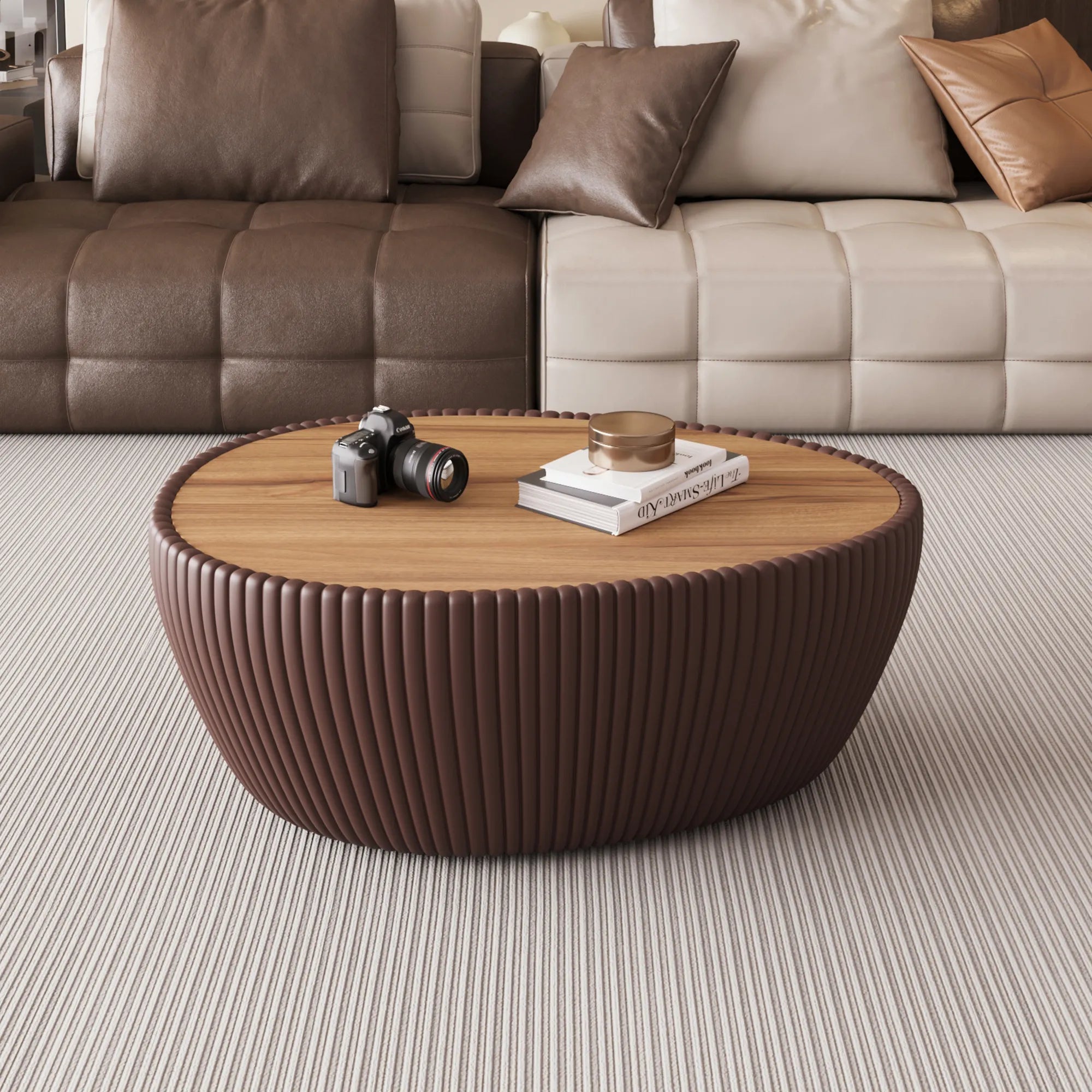 Modern Goose Egg Coffee Table
