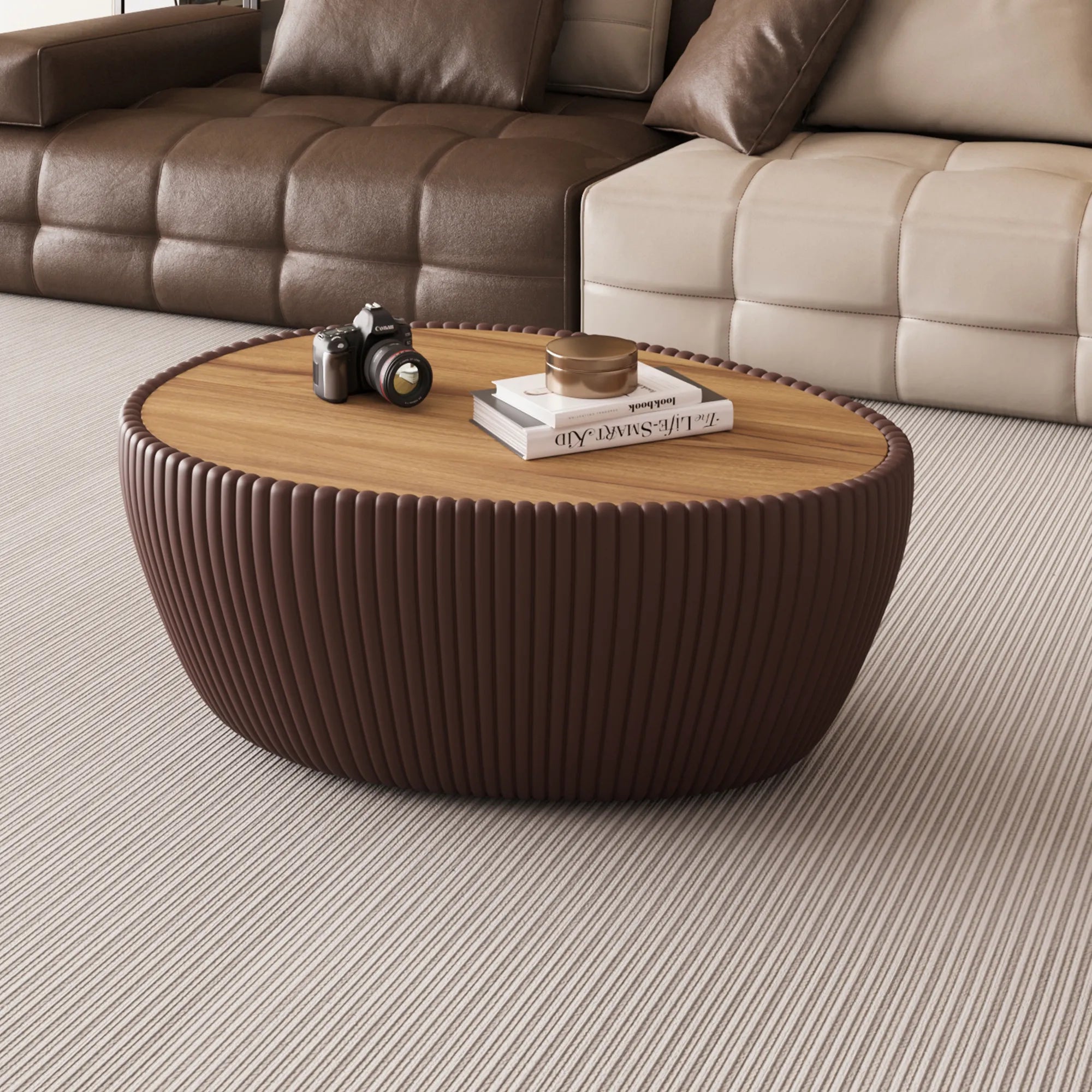 Modern Goose Egg Coffee Table