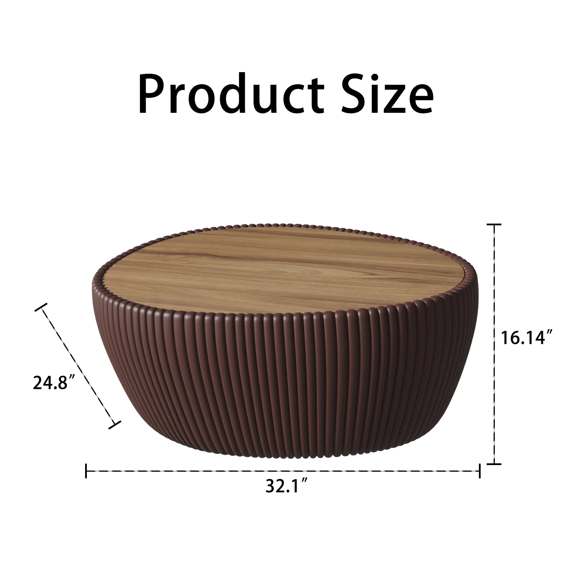 Modern Goose Egg Coffee Table