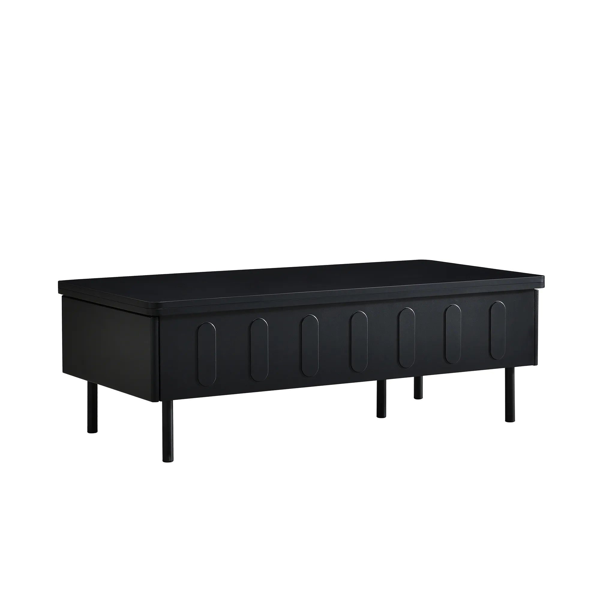 Modern Lift-Top Coffee Table, with Foldable Top