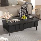Modern Lift-Top Coffee Table, with Foldable Top