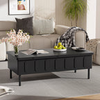 Modern Lift-Top Coffee Table, with Foldable Top