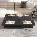 Modern Lift-Top Coffee Table, with Foldable Top