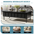 Modern Lift-Top Coffee Table, with Foldable Top