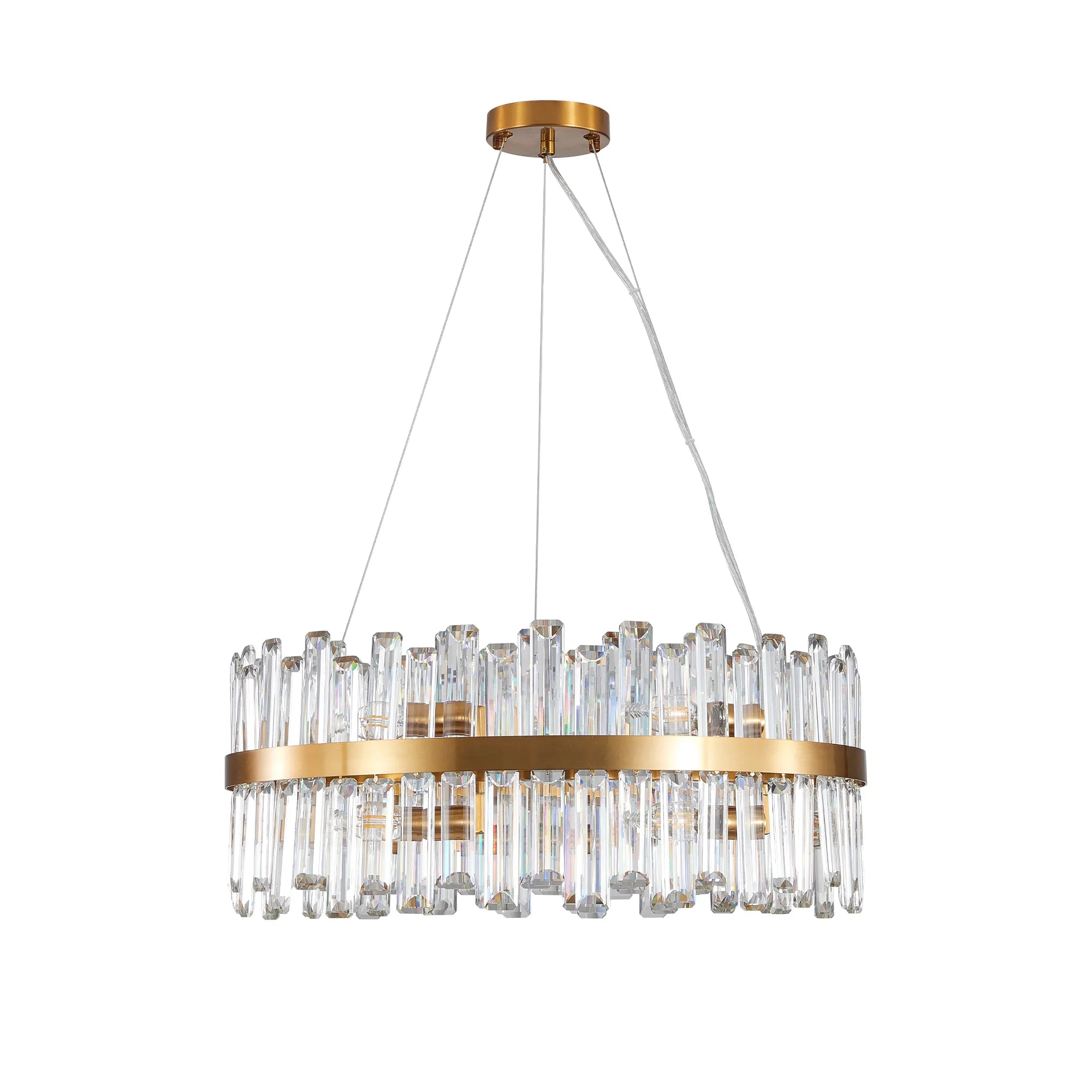 Modern Luxury Round Crystal Chandelier