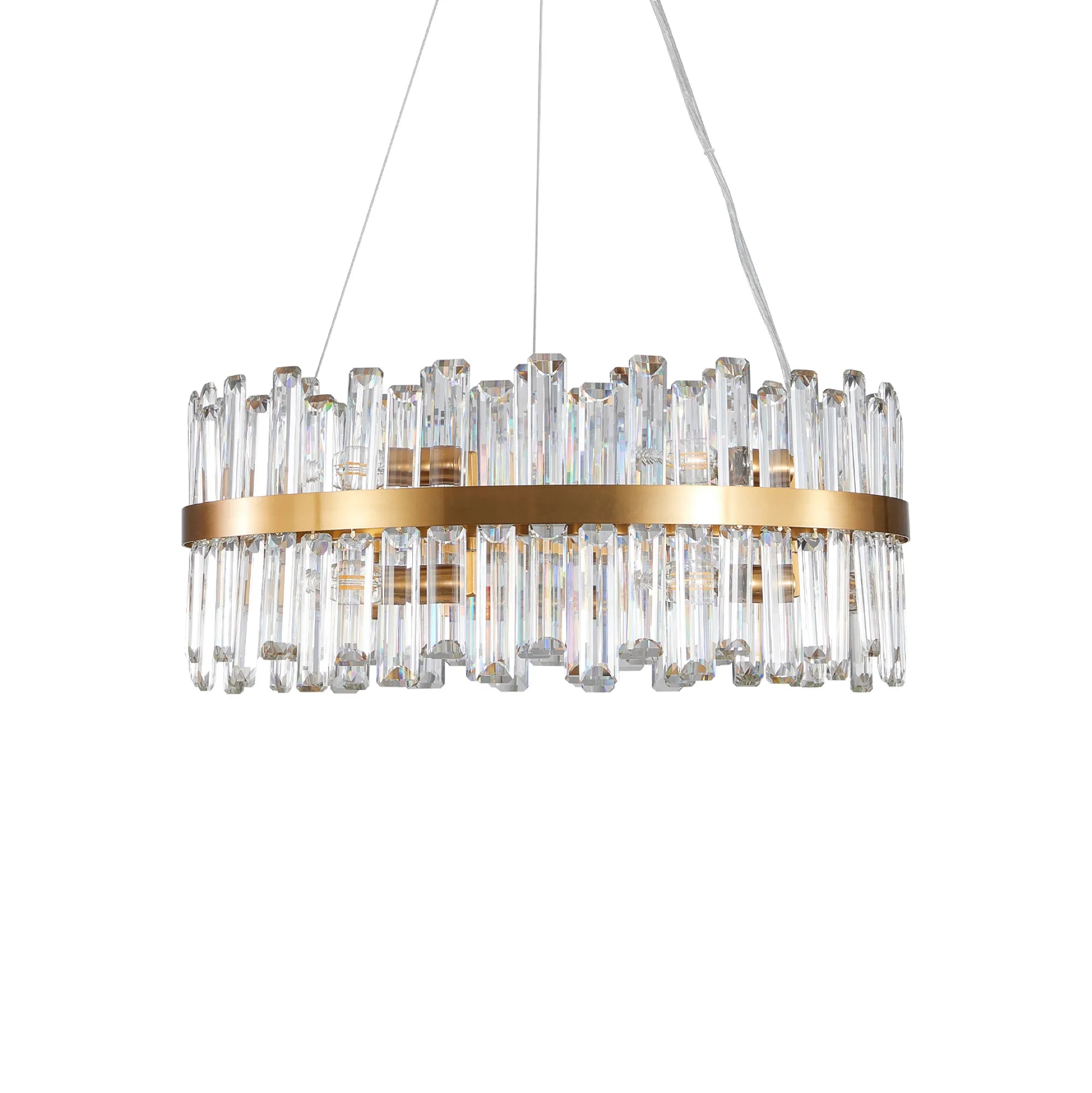 Modern Luxury Round Crystal Chandelier