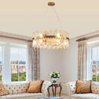Modern Luxury Round Crystal Chandelier