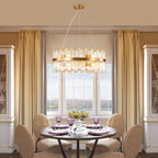 Modern Luxury Round Crystal Chandelier