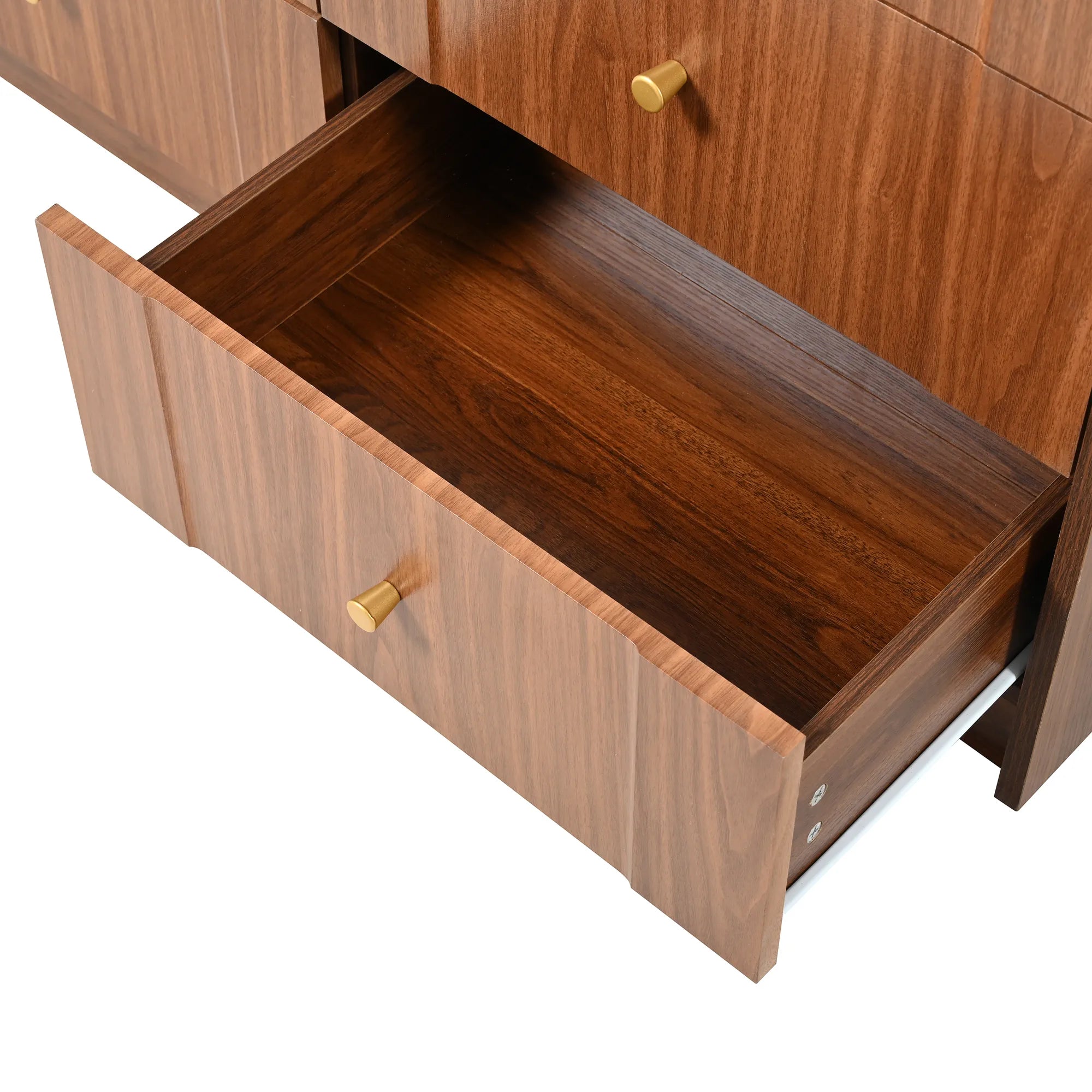 Modern Makeup Vanity, with Mirror, Lights & Large Storage