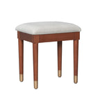 Modern Makeup Vanity with Drawers, Cabinet & Stool