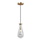 Modern Raindrop Glass Pendant Light
