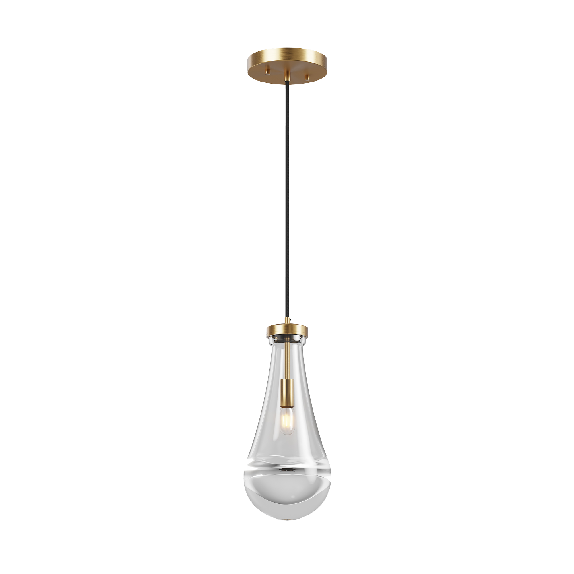Modern Raindrop Glass Pendant Light