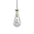 Modern Raindrop Glass Pendant Light