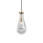 Modern Raindrop Glass Pendant Light